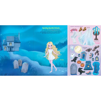 Halloween Sticker Doll