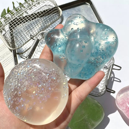 Pearl Vaseline Squishy Stress Relief Ball