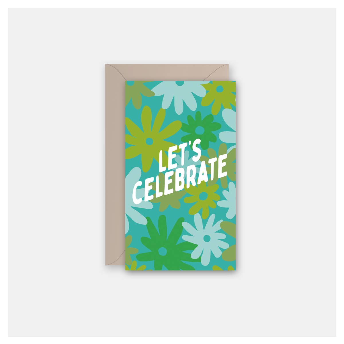 Celebrate Groovy Floral - Gift Enclosure Card