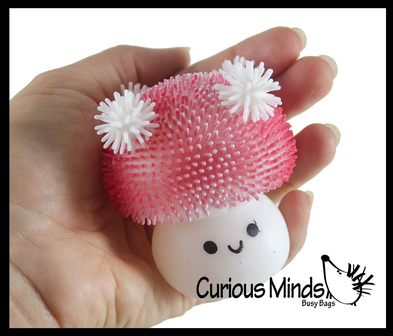 Mushroom Sugar Puffer Ball Squishy