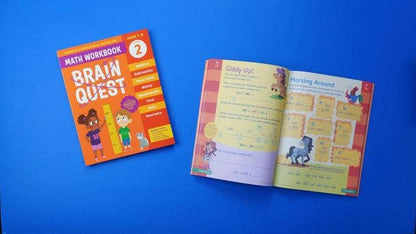 Brain Quest Math Workbook: 2nd Grade