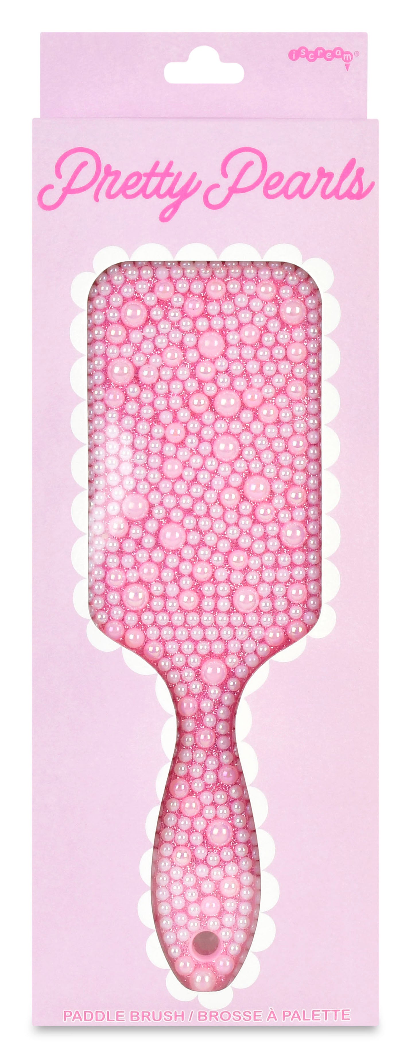 Pink Pearl Hair Brush