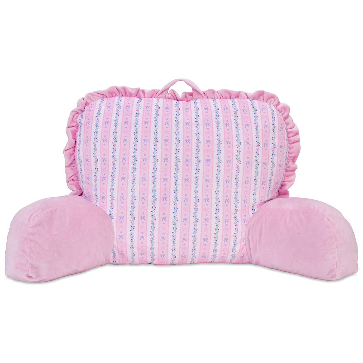 Floral Stripes Lounge Pillow
