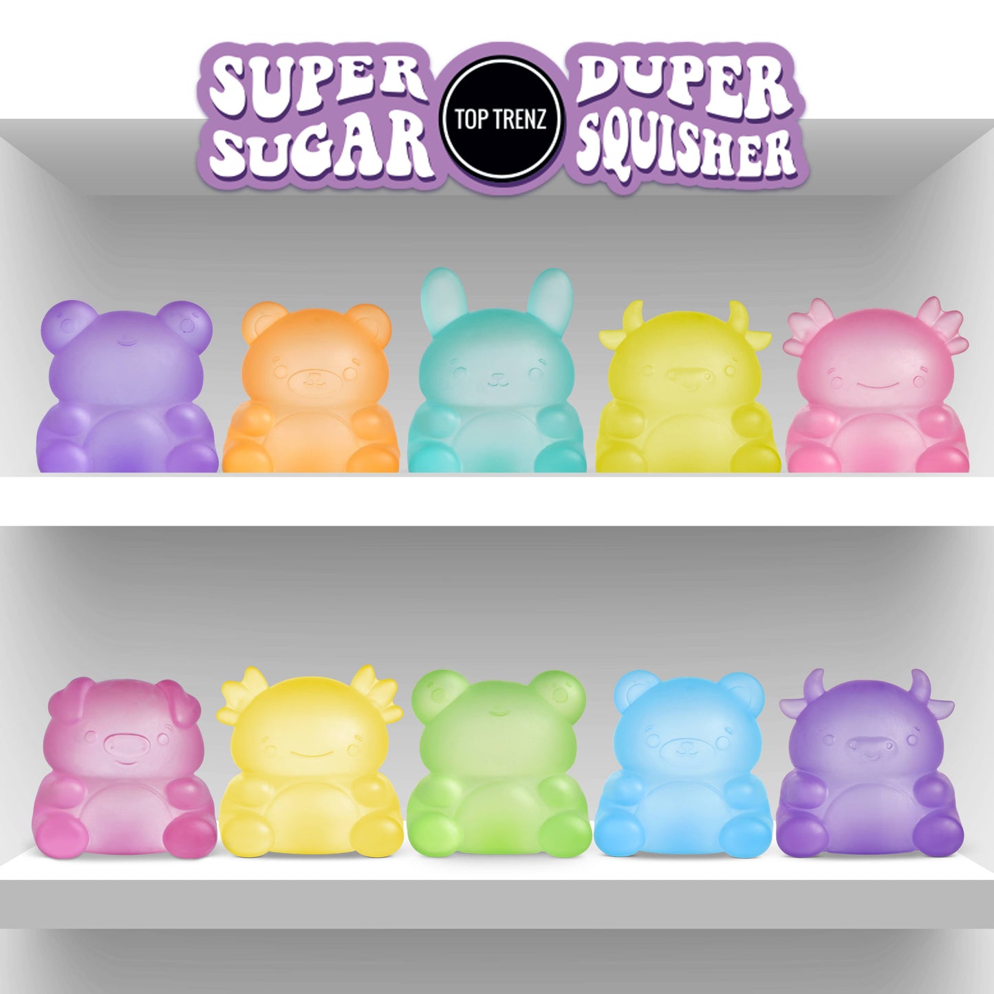 Ultimate Super Duper Sugar Squisher Starter Kit - 66  Pieces