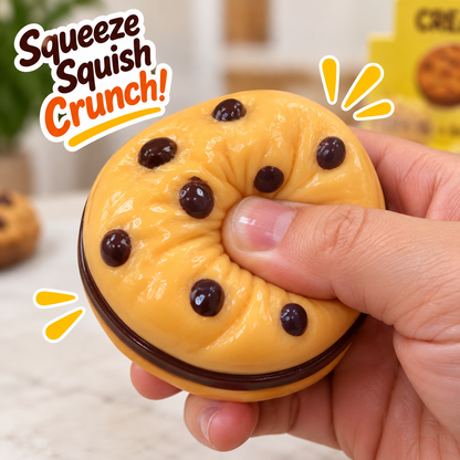 Cream Cookie Crunchy Squishy Toy