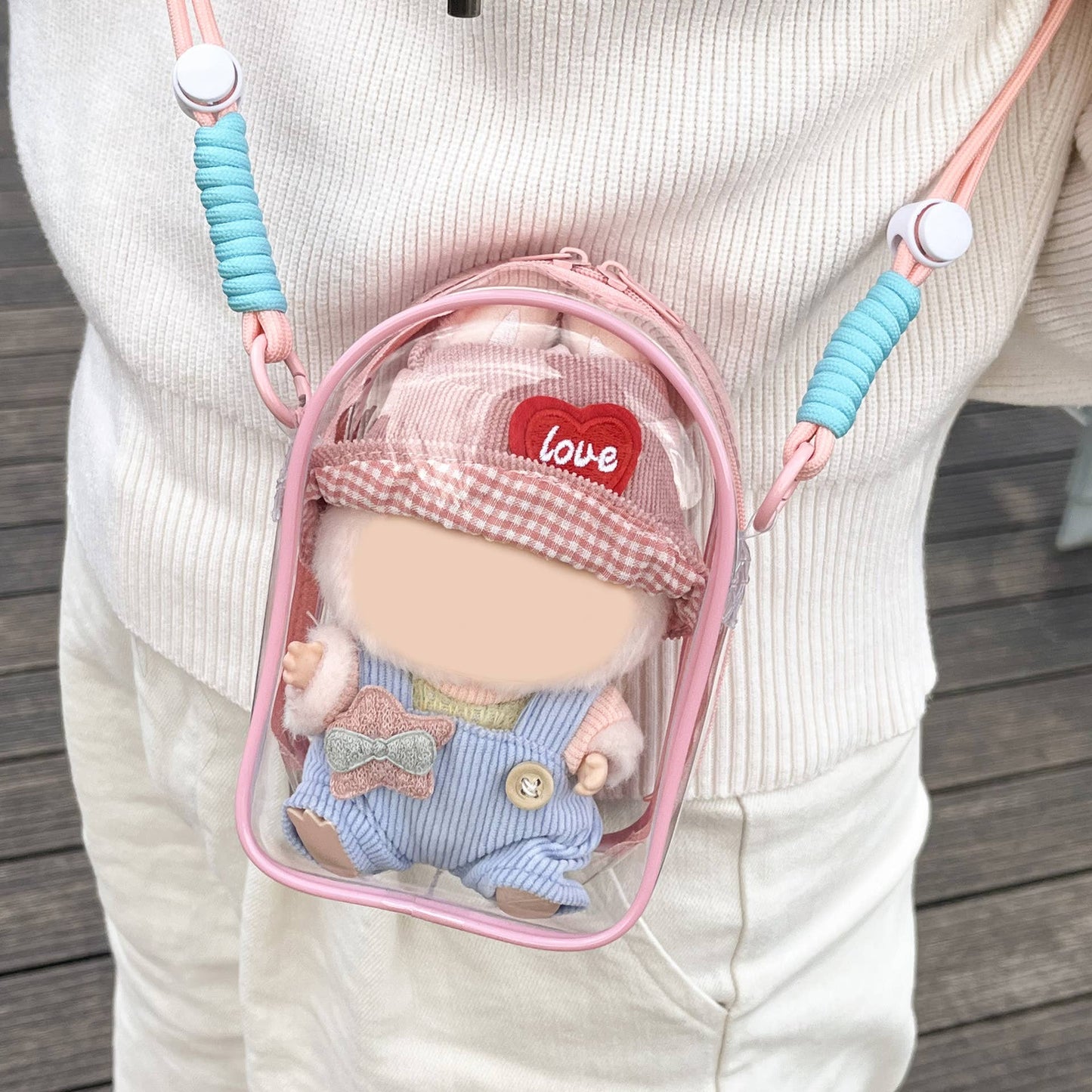 Labubu  Clear Protective Bag