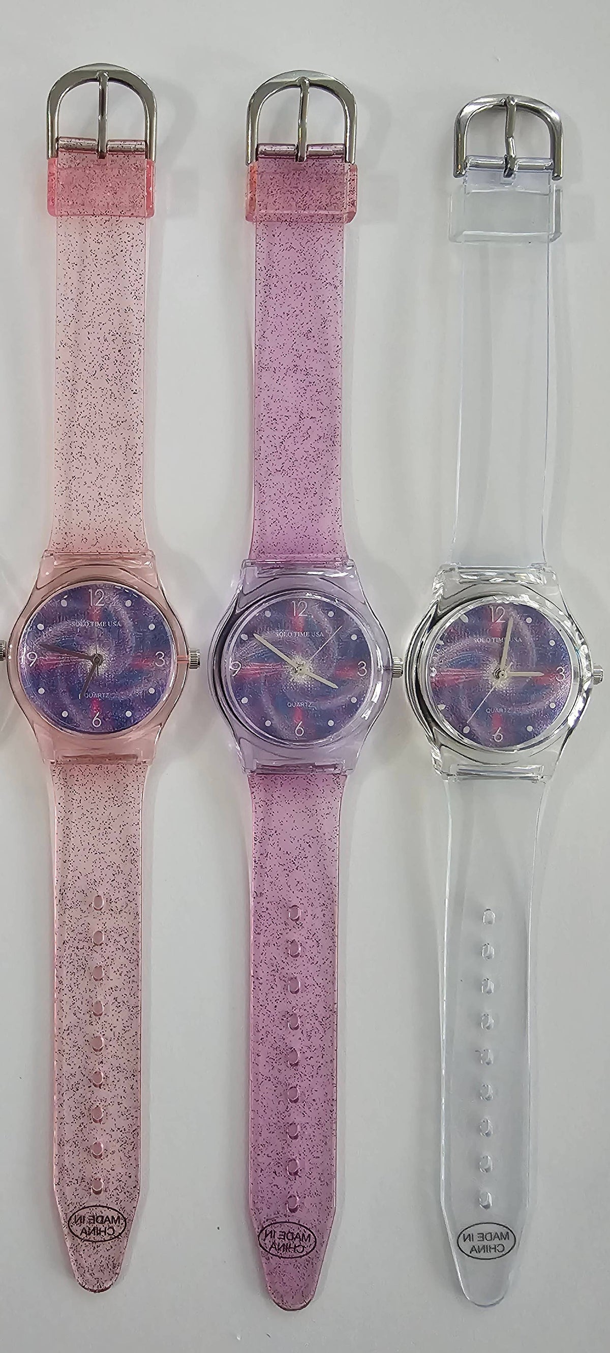 5-3 Large glitter dial watches