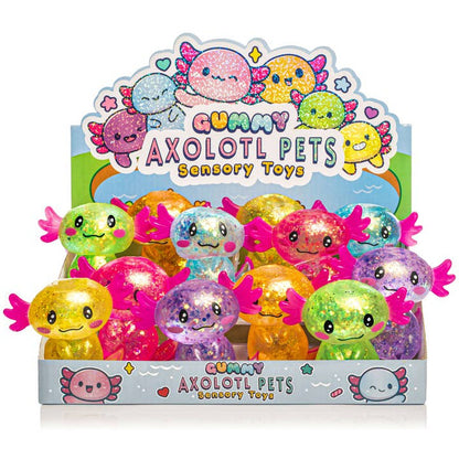 Gummy Axolotl Pets Sensory Toy