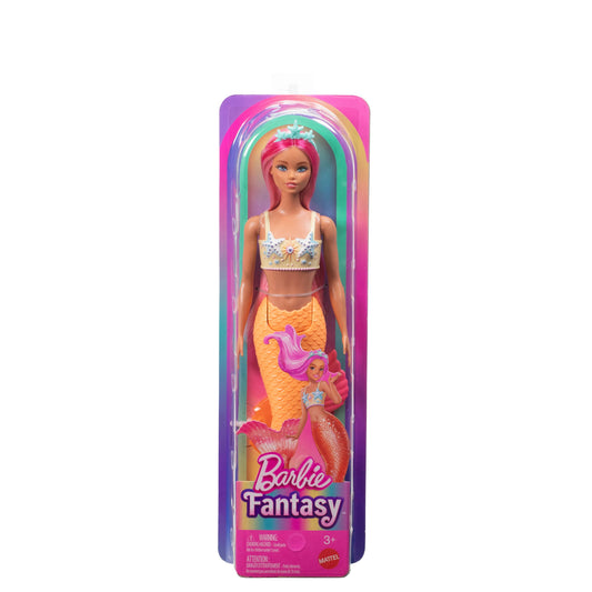 Barbie Core Mermaid Doll Orange