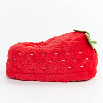 Strawberry | Kids' Funny Plush Anti-Skid Slippers