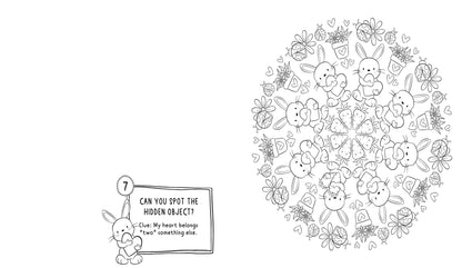 Cute Mandalas Coloring Book