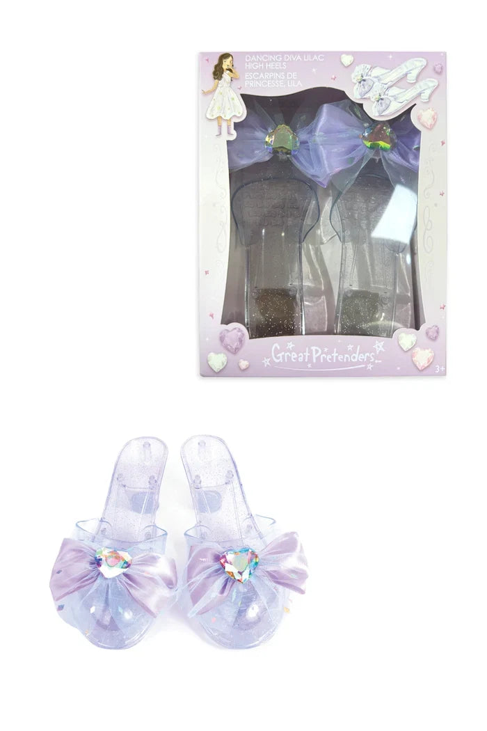 Dancing Diva Purple High Heels