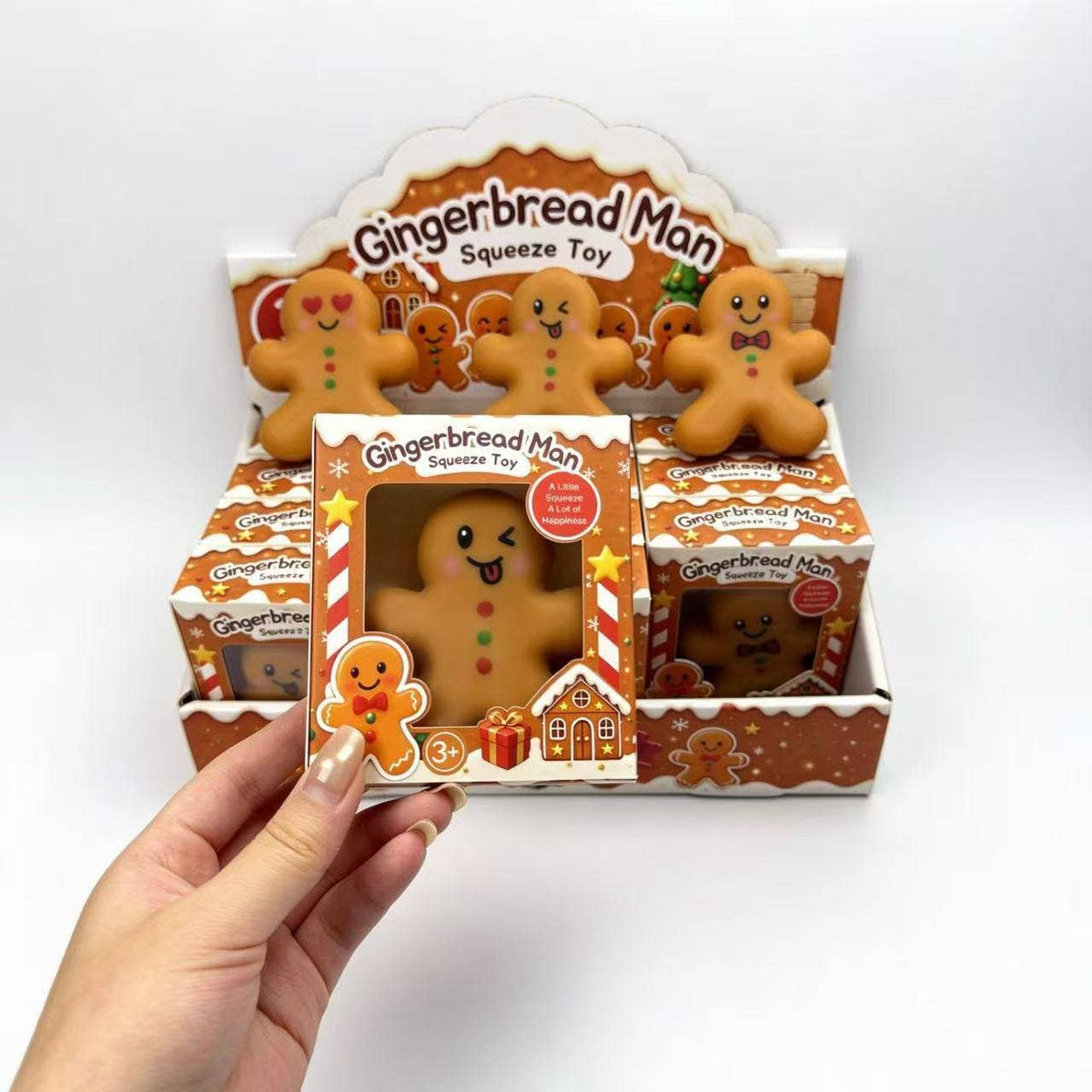 Crunchy Gingerbread Man Squishy –