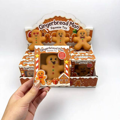 Crunchy Gingerbread Man Squishy –