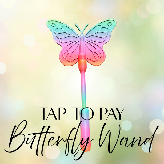 Tap to Pay Butterfly Wand - 3D Printed Credit Card Holder
