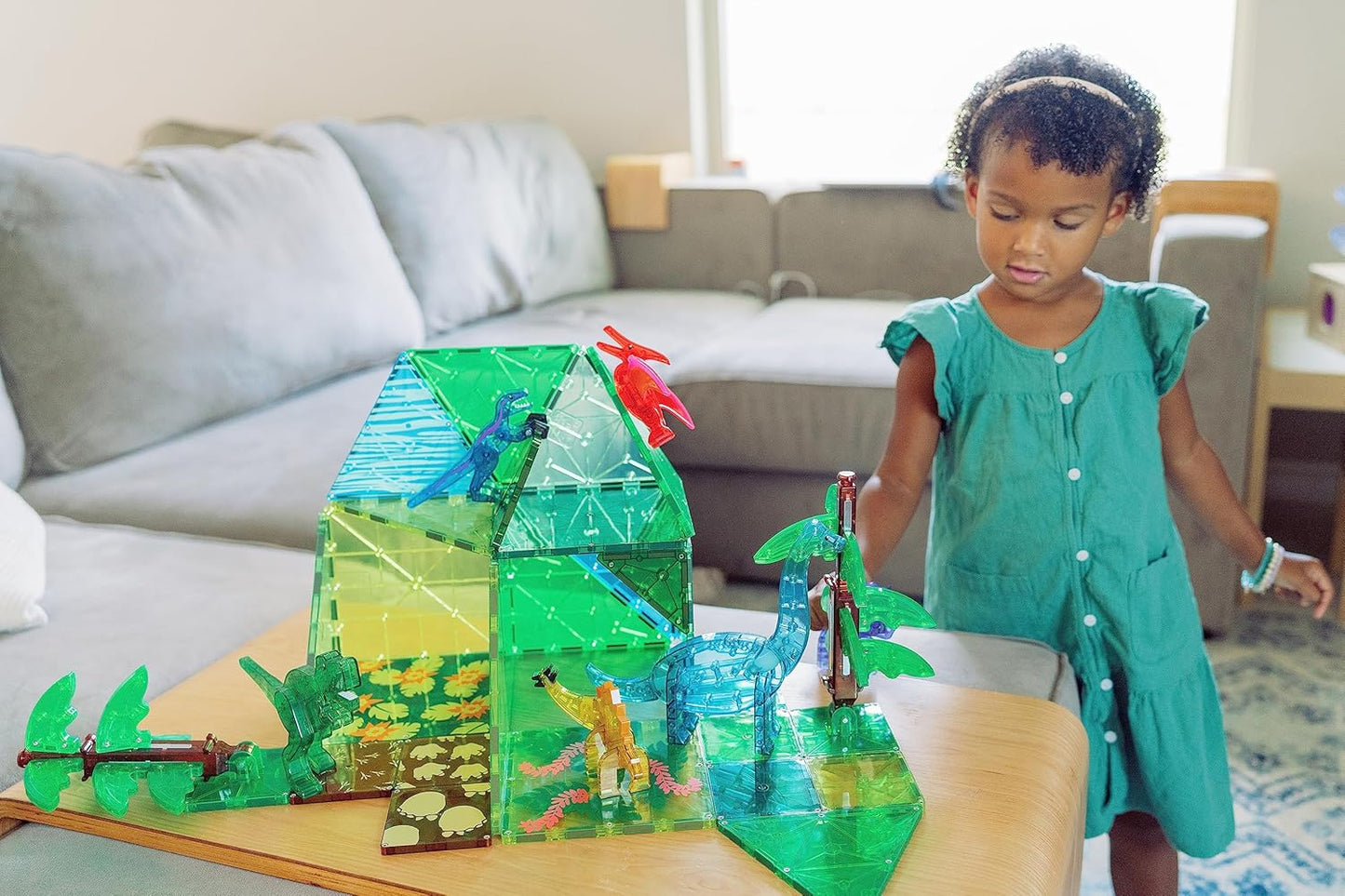 Magnatiles Dino World XL 50 piece