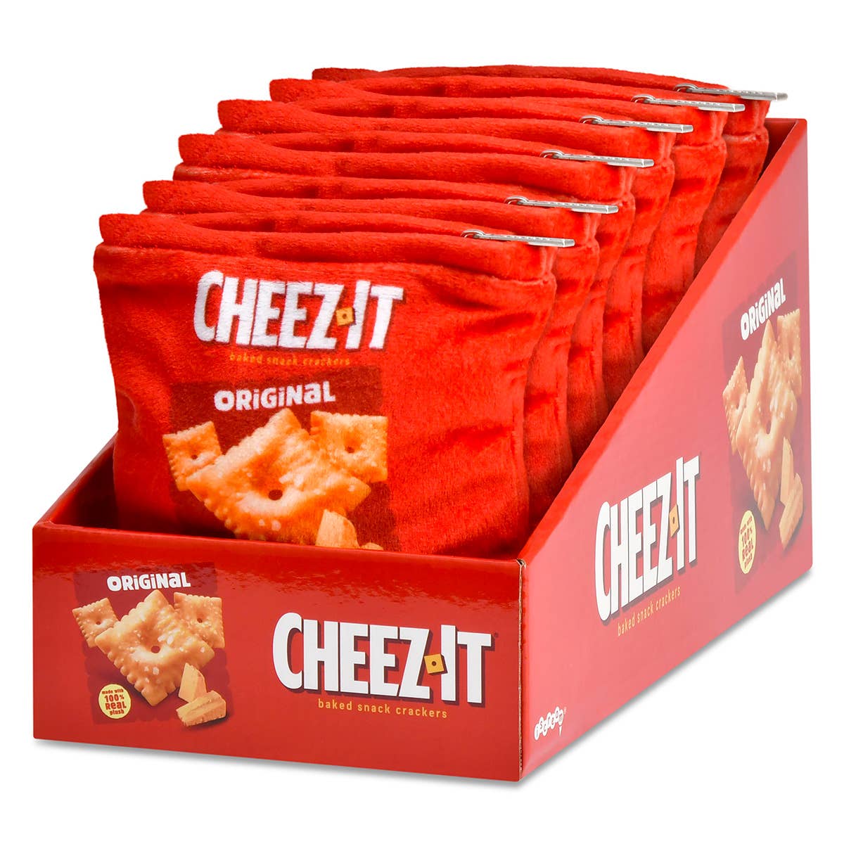 6" Cheez-It Packaging Plush PDQ - 6 pieces
