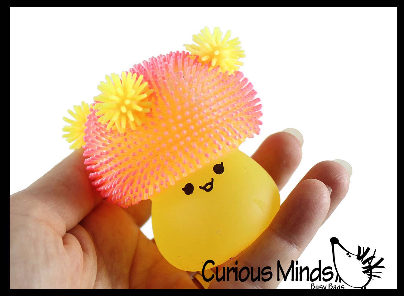 Mushroom Sugar Puffer Ball Squishy