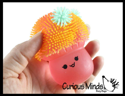Mushroom Sugar Puffer Ball Squishy