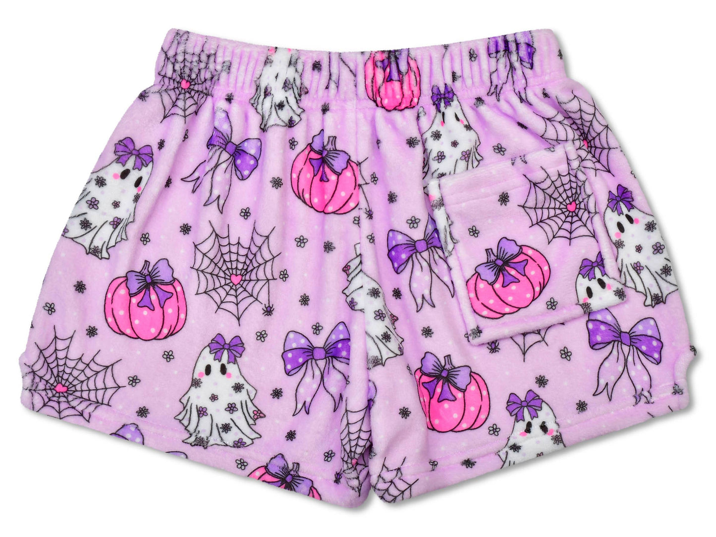 Spooky Season Plush Shorts (Small -(6-8))
