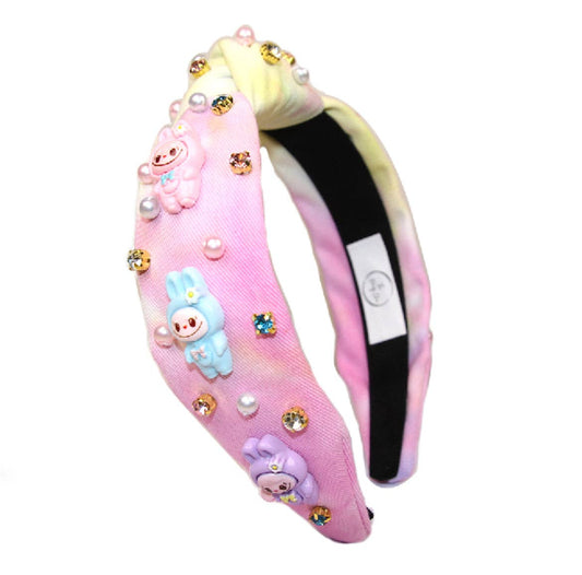 Kid and Tween Labubu Charm Headband