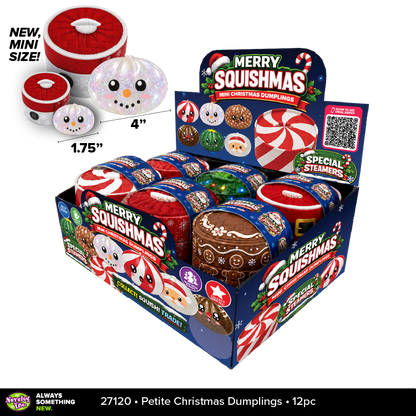 Fun Doh Petite (Mini) Squishy Christmas Dumplings Toy
