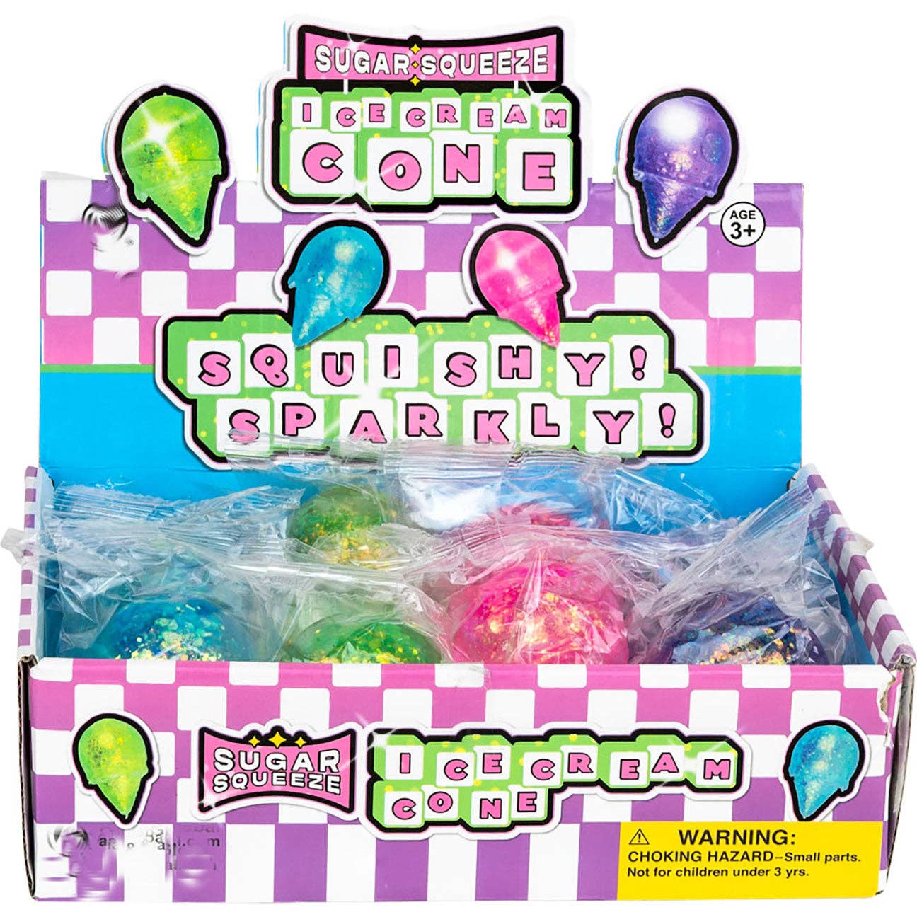 Ice Cream Cone Shaped Squishy