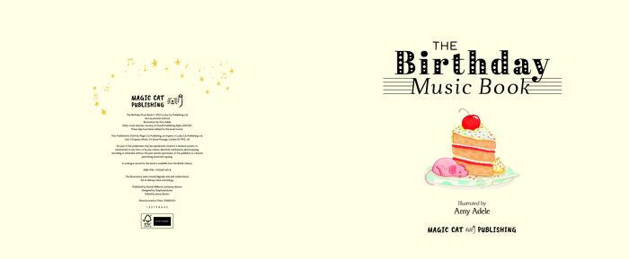 Happy Birthday Music Book