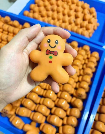 Crunchy Gingerbread Man Squishy –
