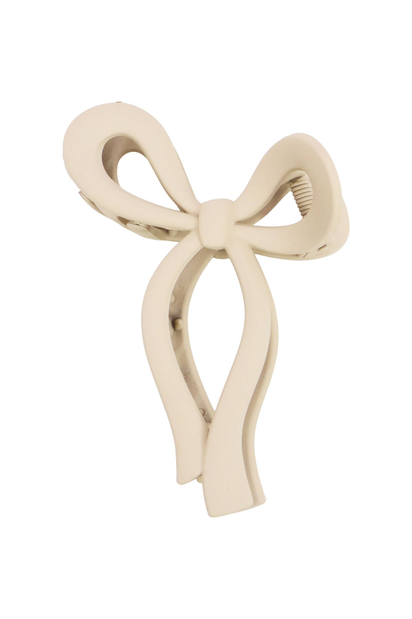 Wavy Ribbon Matte Warm Pastel Hair Claw