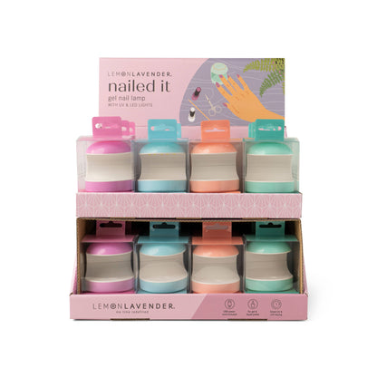 Lemon Lavender Nailed It Gel Nail Lamp