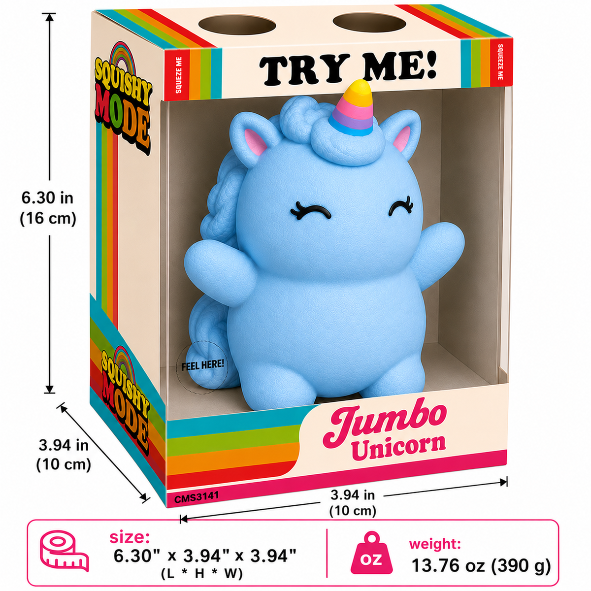 Squishy Mode Jumbo Unicorn Sensory Toys 