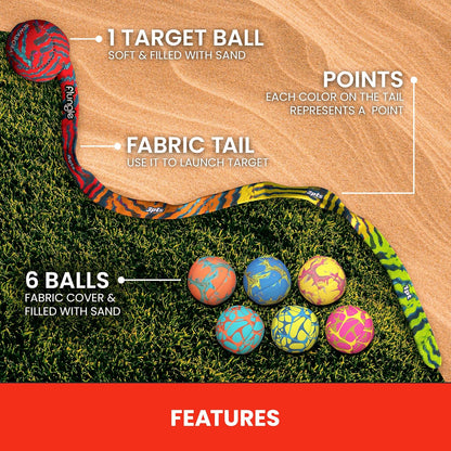 Flunge Bocce with a tail