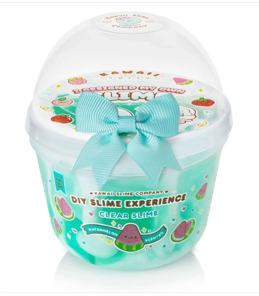 Teal DIY Slime Experience 10 OZ Boba Slime