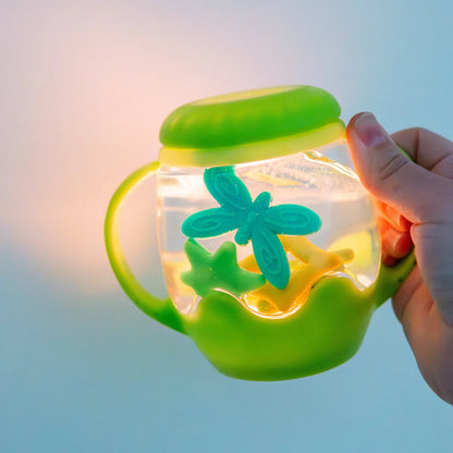 Glo Pals  MINI Green Sensory Jar