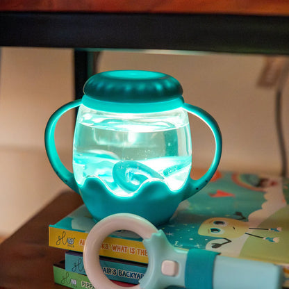 Glo Pals  MINI Blue Sensory Jar
