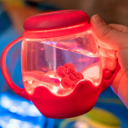 Glo Pals  MINI Pink Sensory Jar