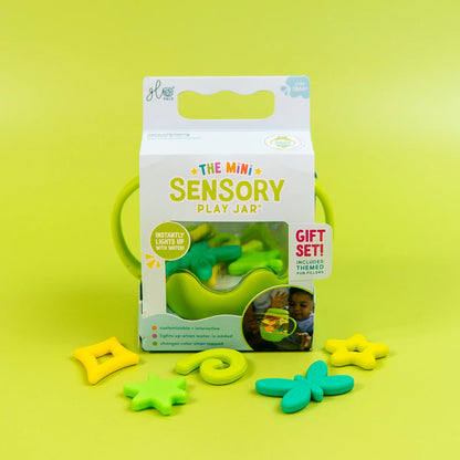 Glo Pals  MINI Green Sensory Jar