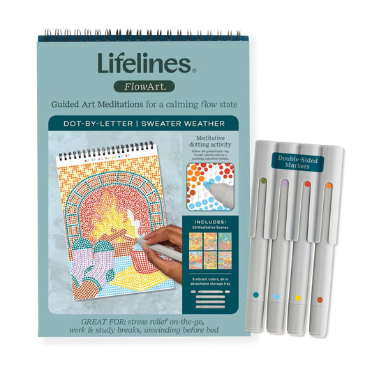 Lifelines FlowArt Dot-By-Letter Sweater Weather