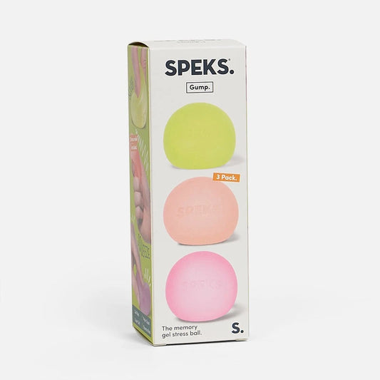 Gump Memory Gel Stress Ball Pack of 3 Warm