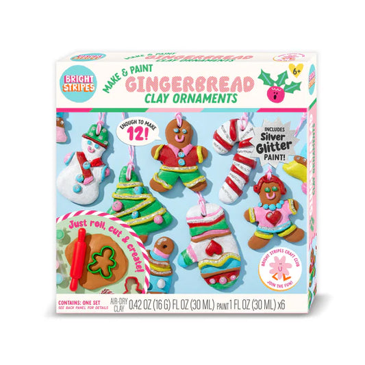 Make Paint Gingerbread Clay