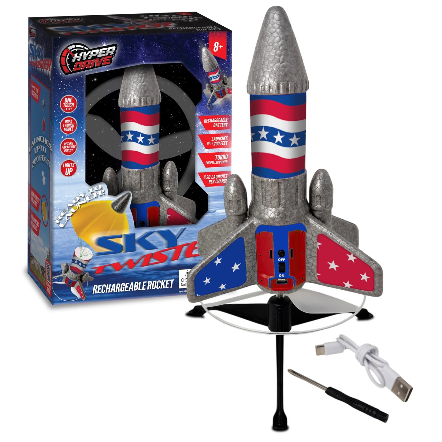 Hyper Drive Spinner Rocket