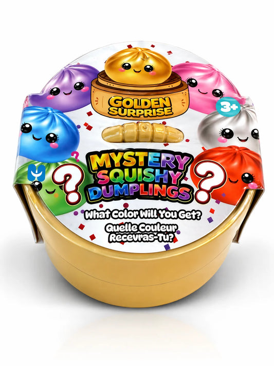 4" Mystery Squishy Dumpling - Metallic Colors