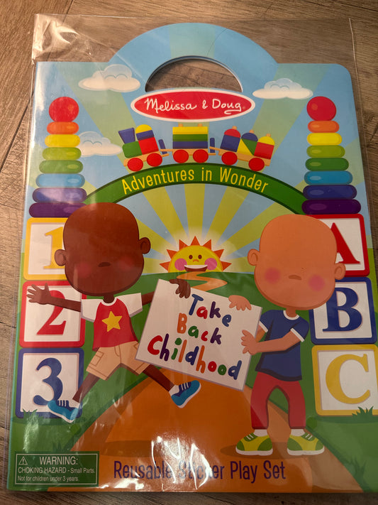 Adventures in Wonder Reusable Sticker Play Set