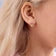Pave Heart Kid's Earrings Multi