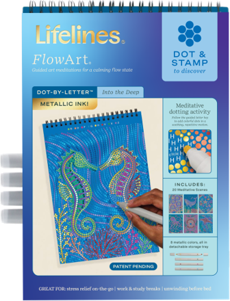 Into the Deep Flowart Dot by Letter