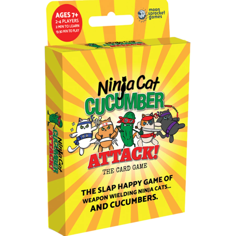 Ninja Cat Cucumber Attack!