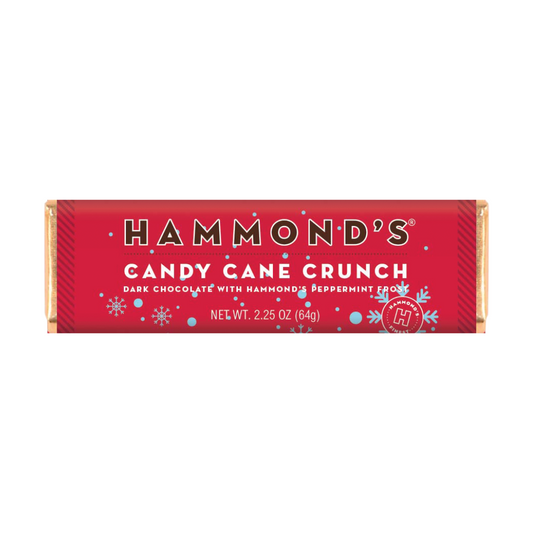 Candy Cane Crunch Candy Bar