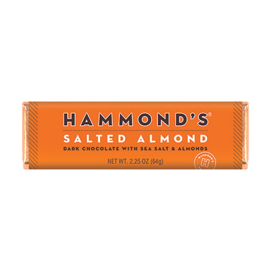Salted Almond Dark Chocolate Candy Bar