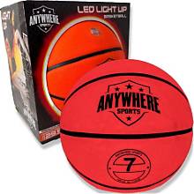 Pro-Glow Light-Up Basketball Orange